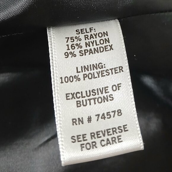 Cache Contour Collection Jacket Blazer Size S Black Embellished Ponte Made in US - Picture 9 of 9